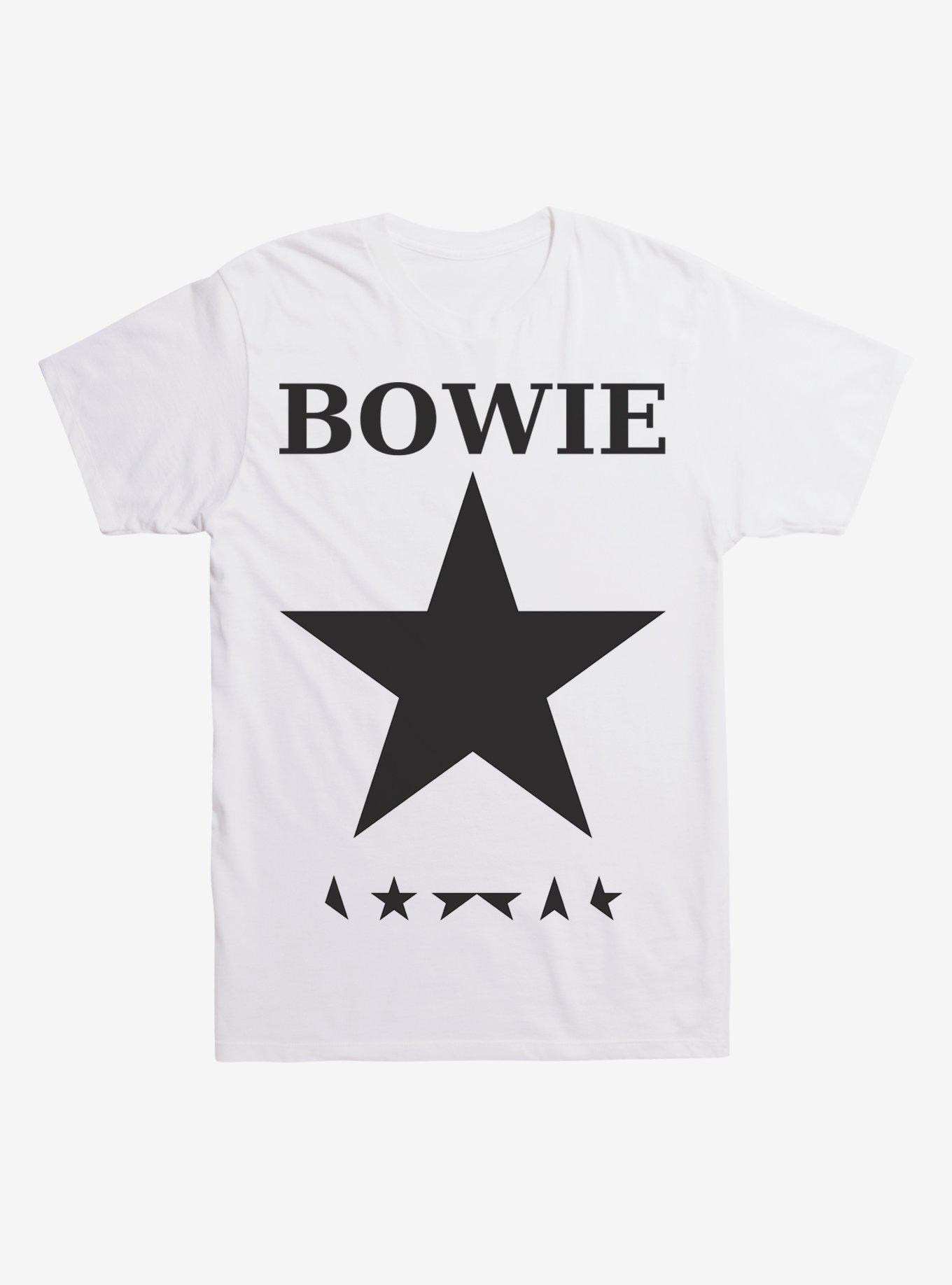 David Bowie Blackstar T-Shirt, WHITE, hi-res
