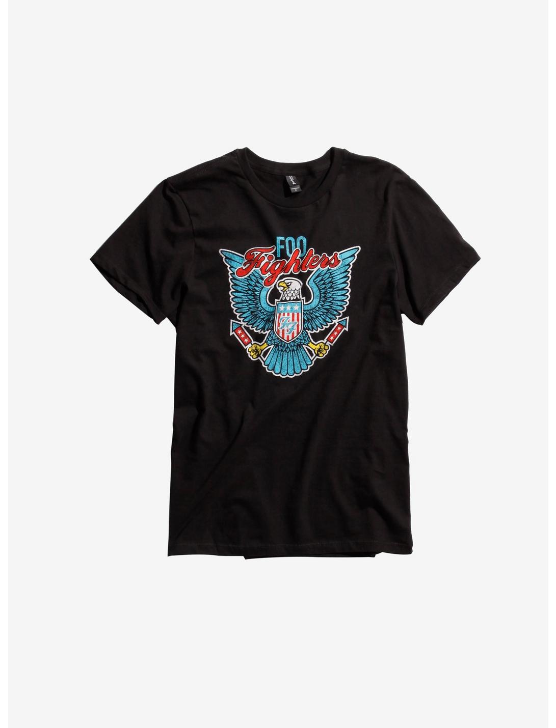 Foo Fighters Eagle Crest T-Shirt, BLACK, hi-res