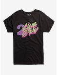 2 Live Crew Neon Logo T-Shirt, BLACK, hi-res