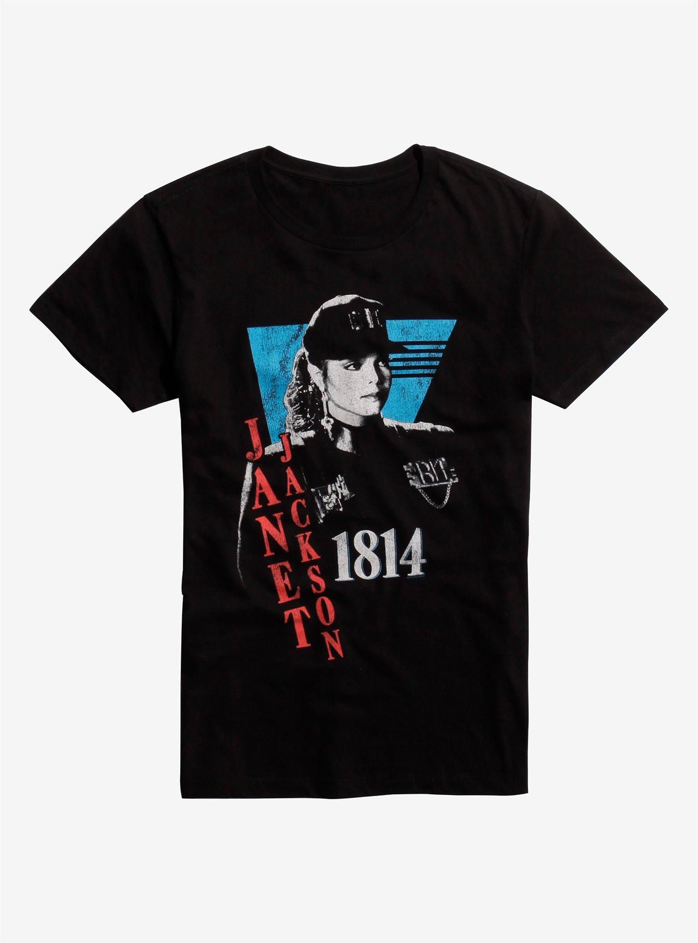 Janet Jackson 1814 T-Shirt, BLACK, hi-res