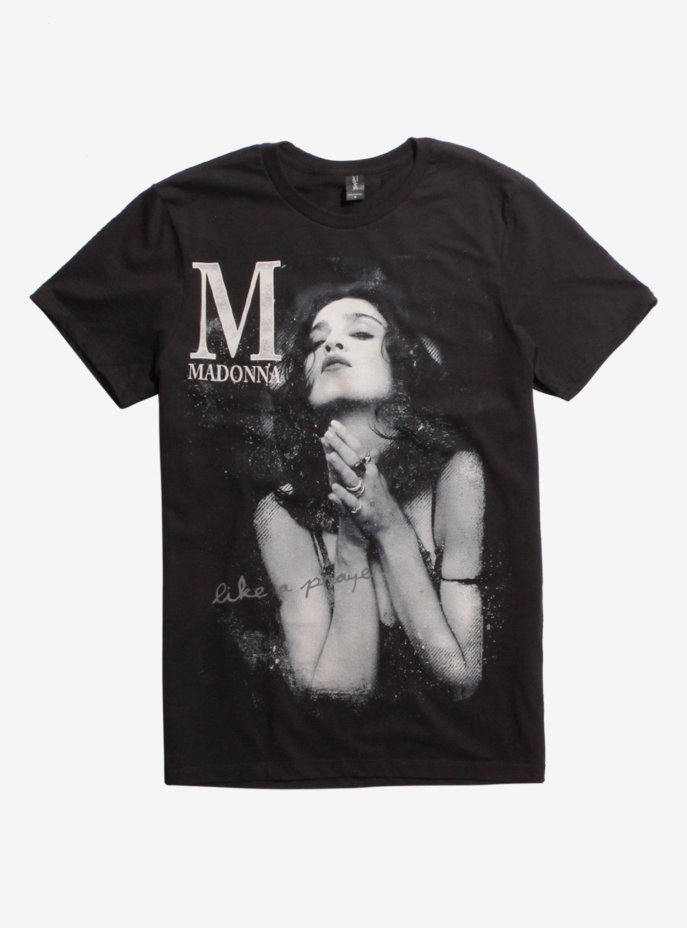 Madonna Like A Prayer T-Shirt, BLACK, hi-res