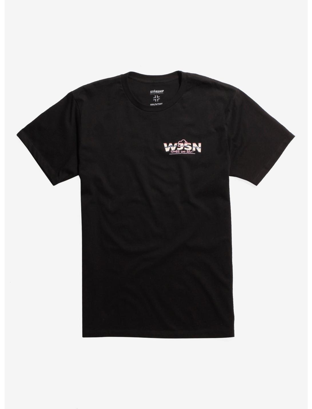 WJSN Cosmic Girls Would You Like? T-Shirt, BLACK, hi-res