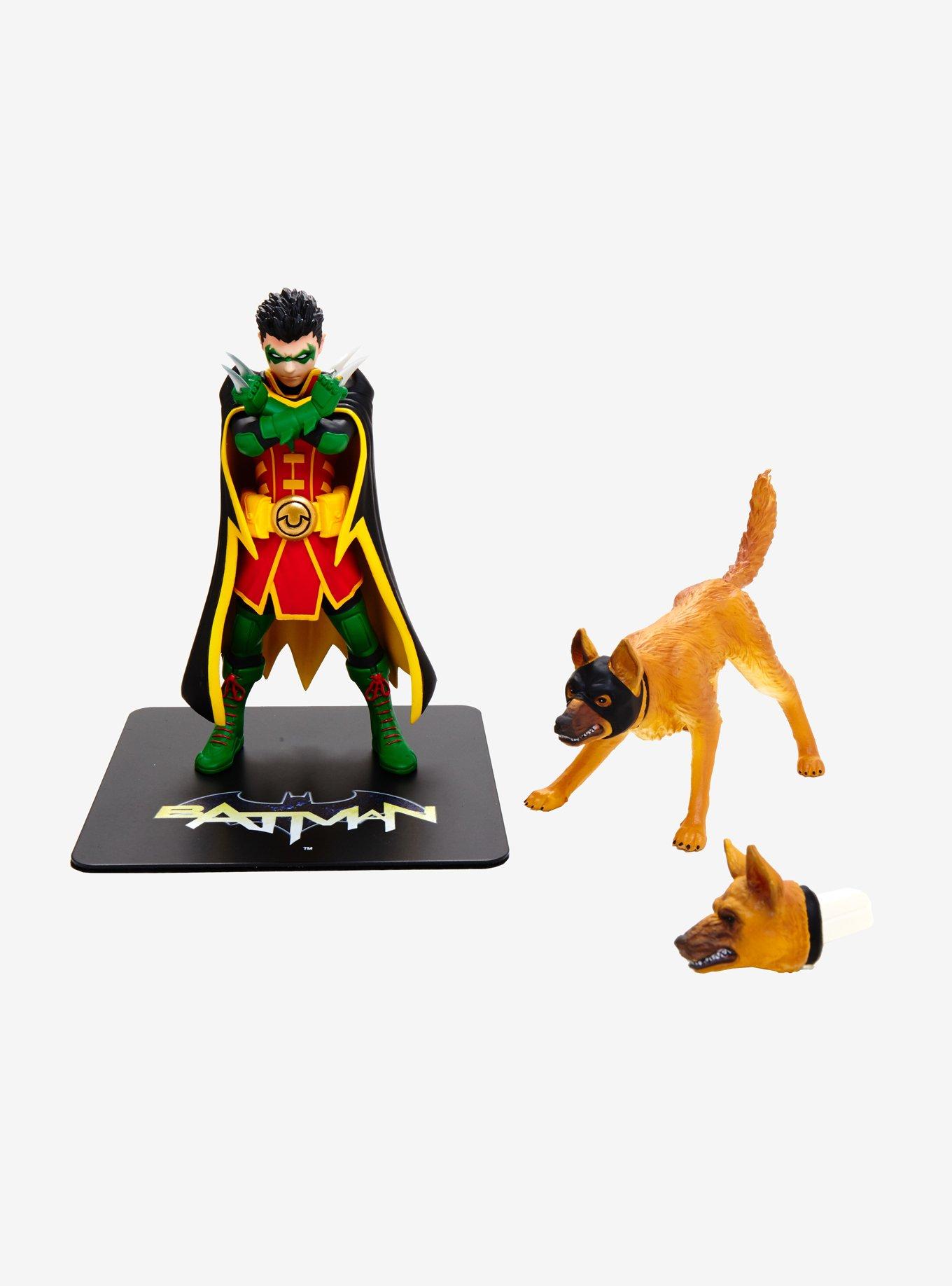 DC Comics Batman Robin & Ace The Bat-Hound ARTFX+ Statue 2 Pack, , hi-res