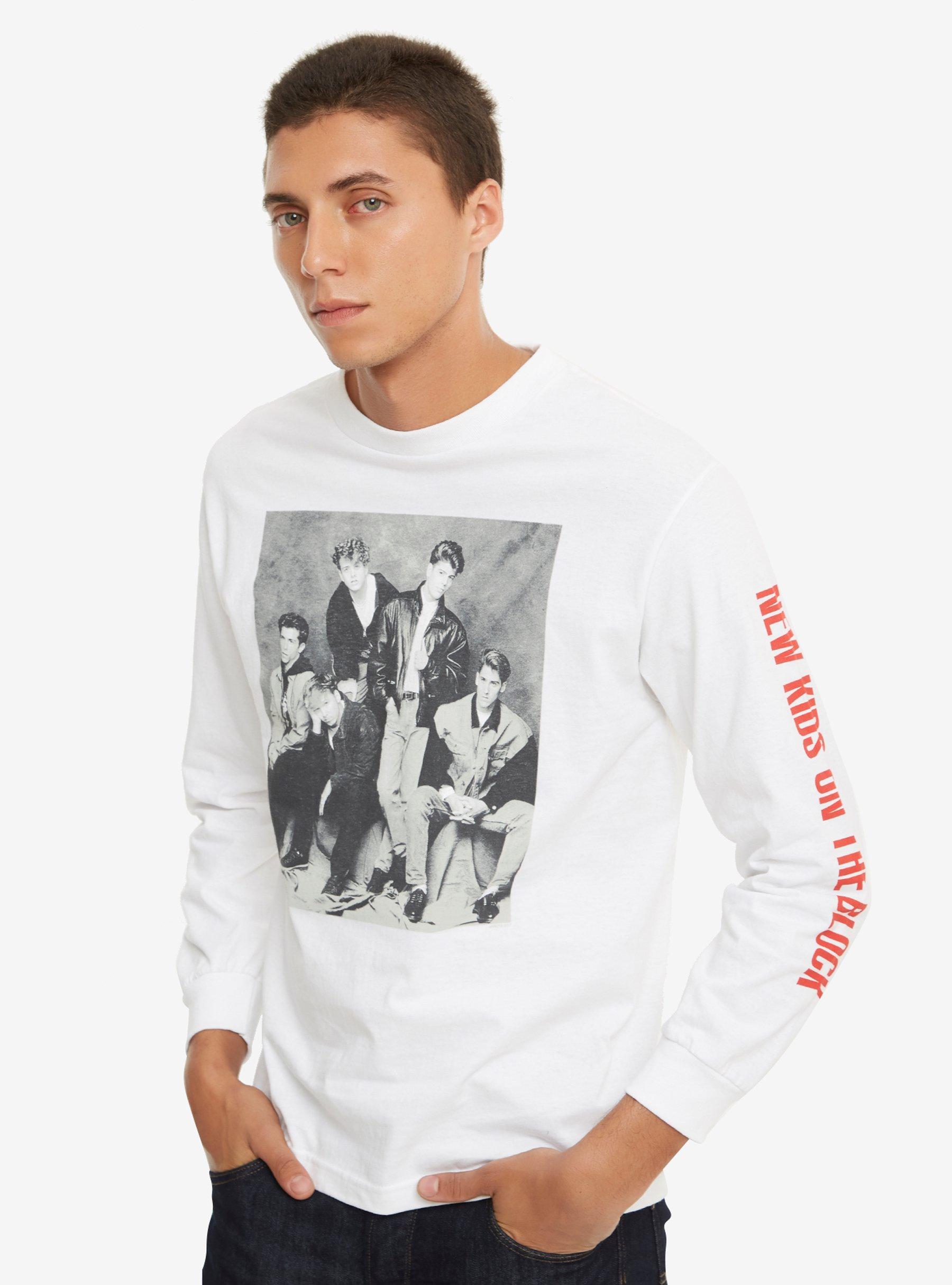 New Kids On The Block The Total Package Tour Long-Sleeve T-Shirt | Hot ...