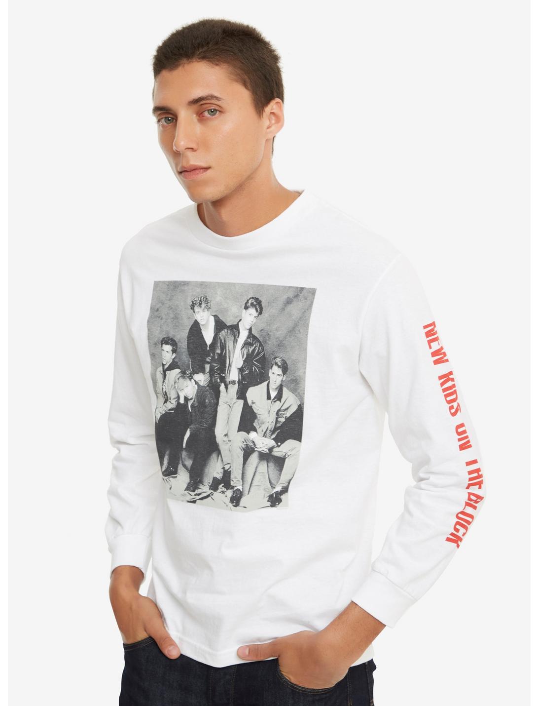 New Kids On The Block The Total Package Tour Long-Sleeve T-Shirt, WHITE, hi-res