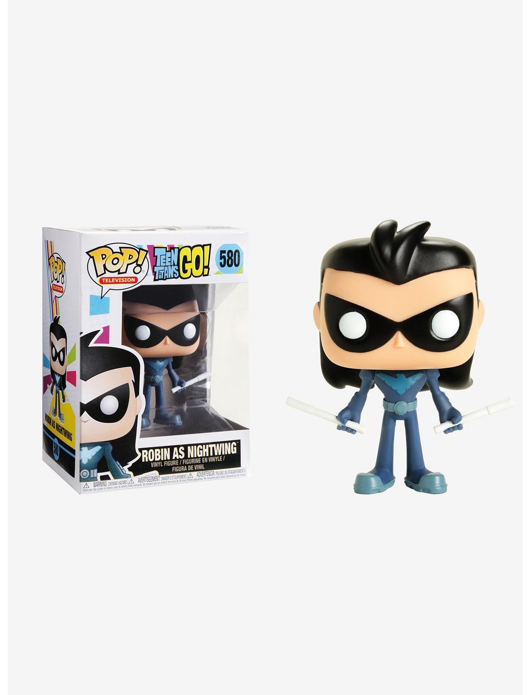 Funko Teen Titans Go! Pop! Television Robin As Nightwing Vinyl Figure, , hi-res