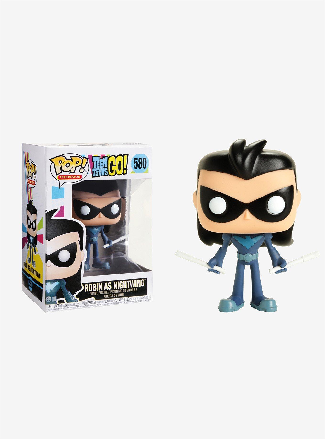 Funko Teen Titans Go! Pop! Television Robin As Nightwing Vinyl Figure, , hi-res