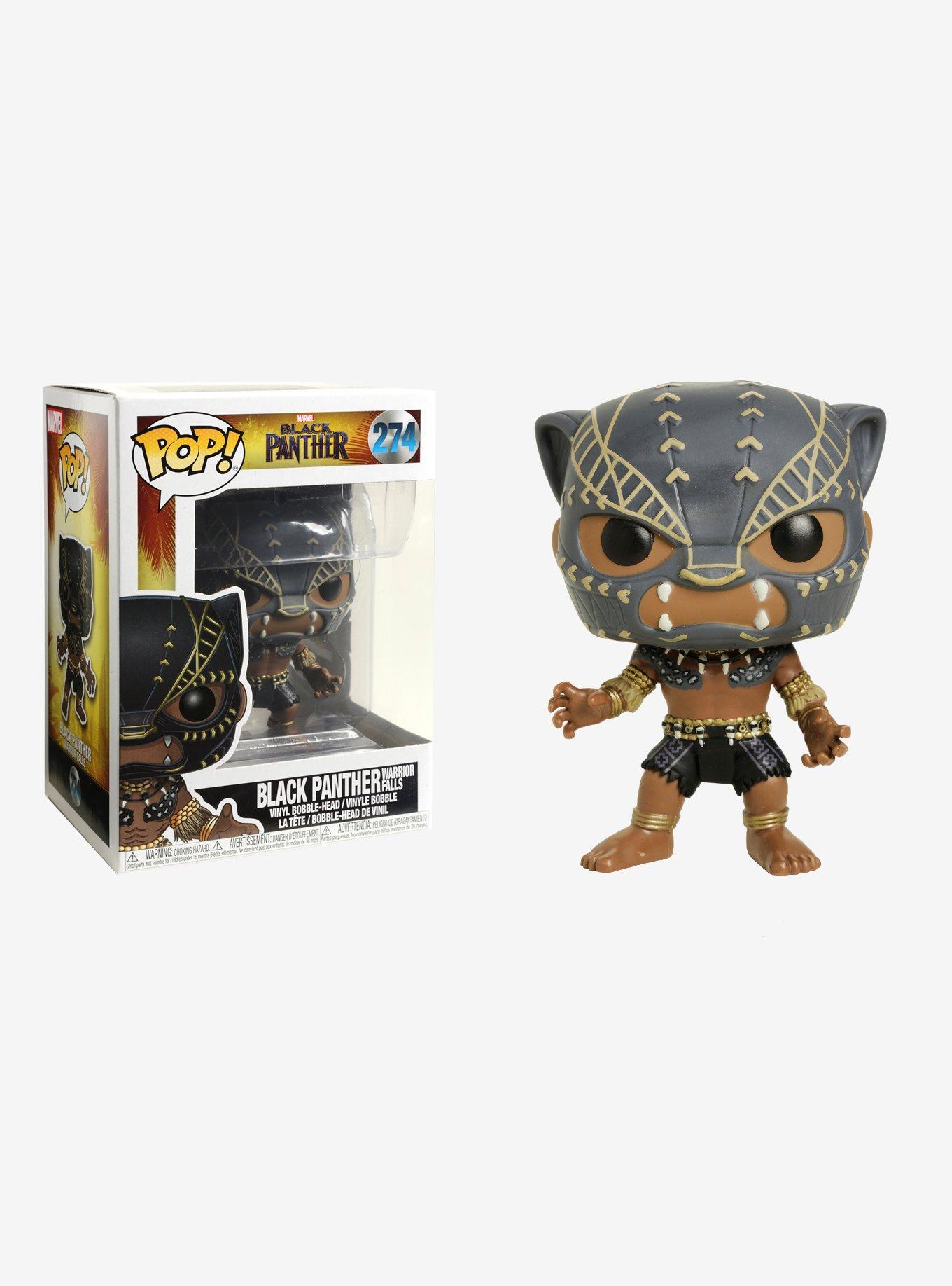 Funko Marvel Black Panther Pop! Black Panther (Warrior Falls) Vinyl Bobble-Head, , hi-res