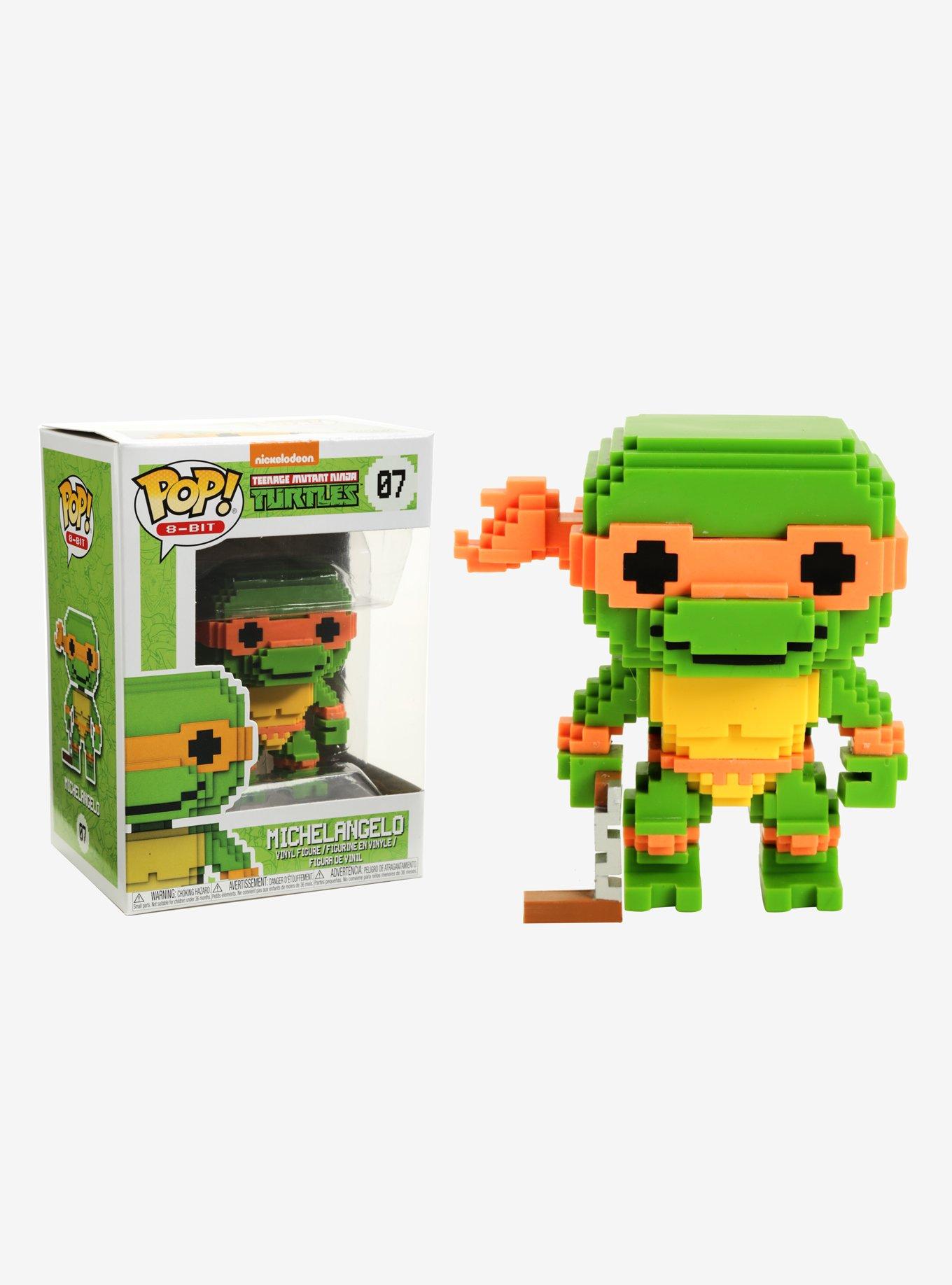 Funko Teenage Mutant Ninja Turtles Pop! 8-Bit Michelangelo Vinyl Figure, , hi-res