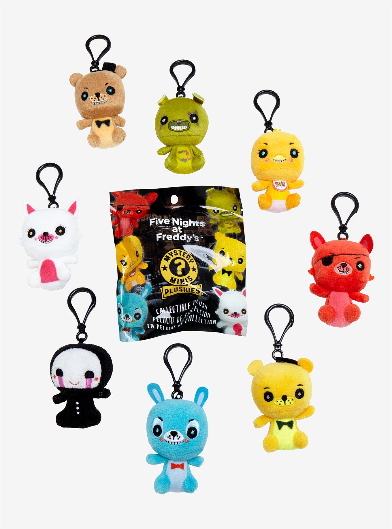 Five Nights At Freddy's Plush & Surprise Egg & 3 FNAF Blind Bag Box 