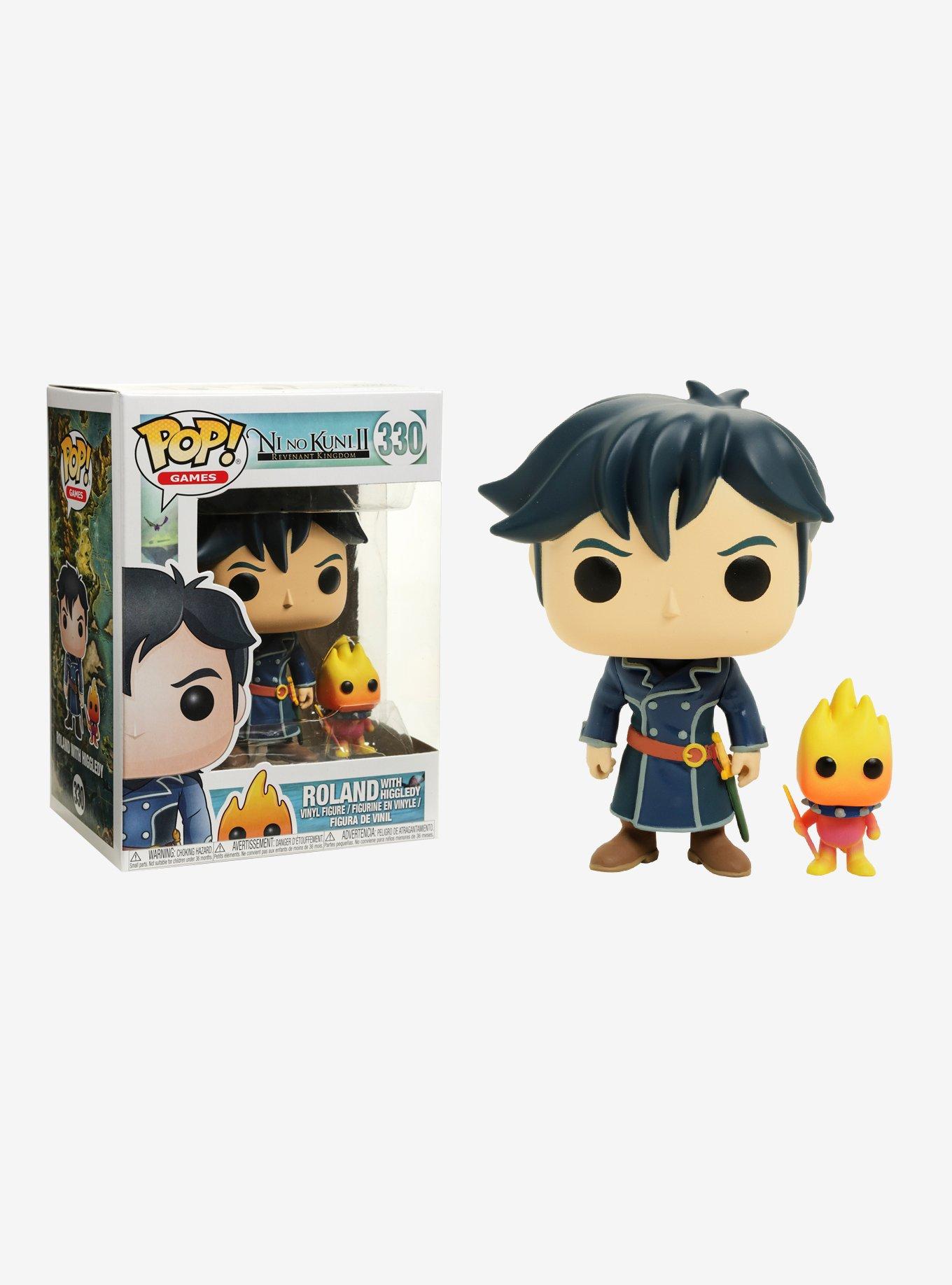 Funko Ni No Kuni II: Revenant Kingdom Pop! Games Roland With Higgledy Vinyl Figure, , hi-res