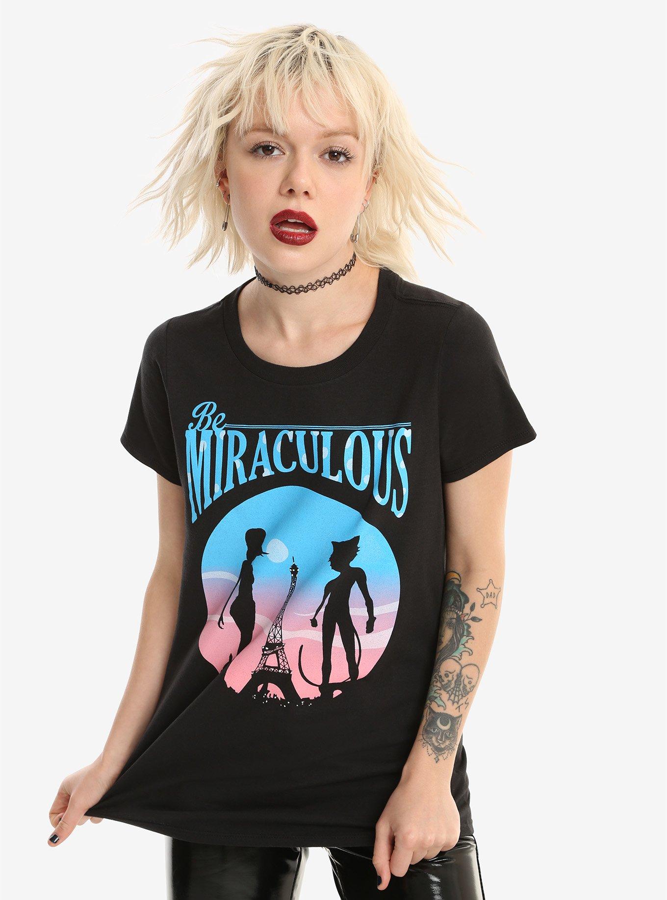 Miraculous: Tales Of Ladybug & Cat Noir Eiffel Tower Silhouette, BLACK, hi-res