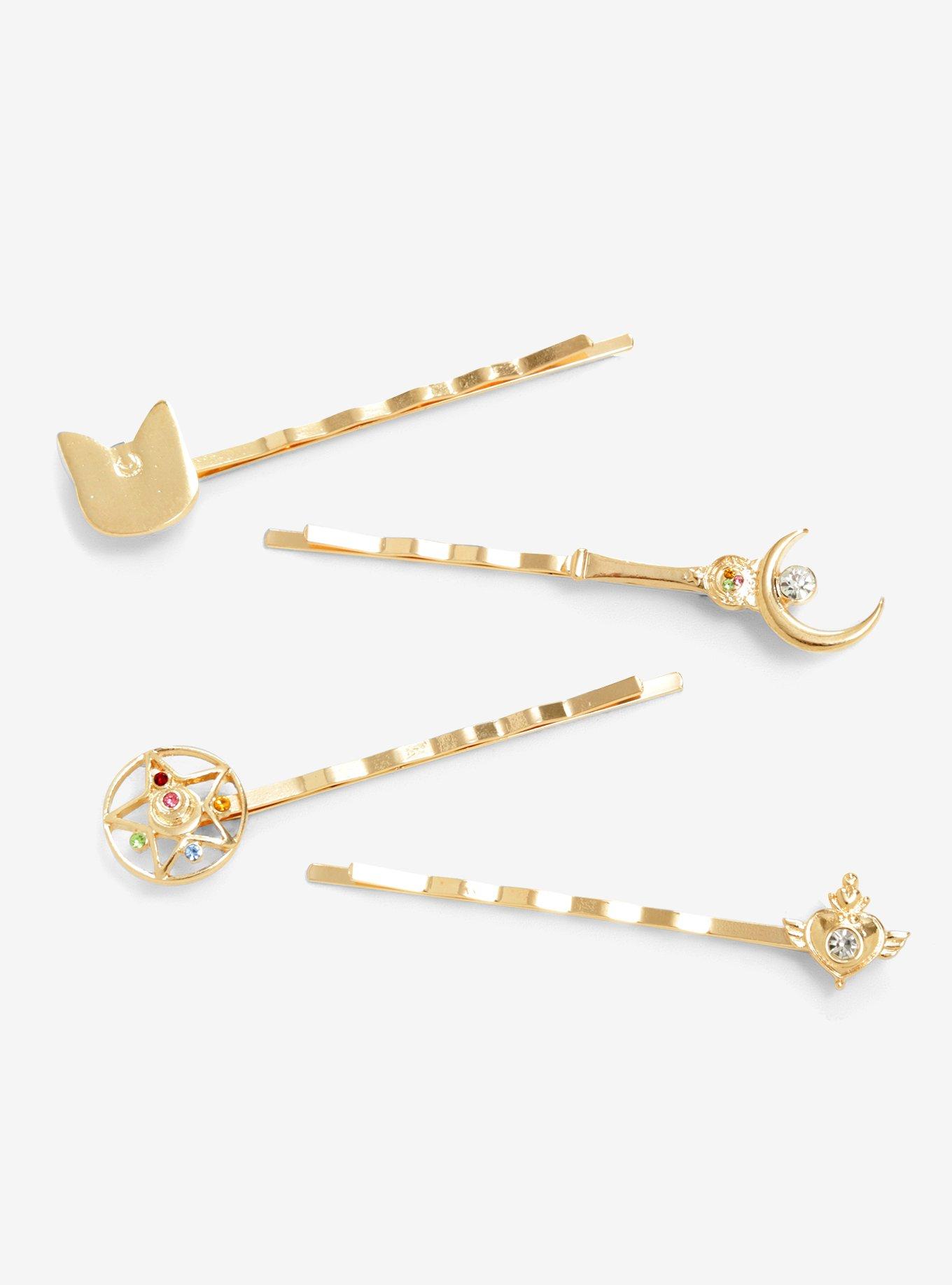 Sailor Moon Bobby Pin Set - BoxLunch Exclusive, , hi-res