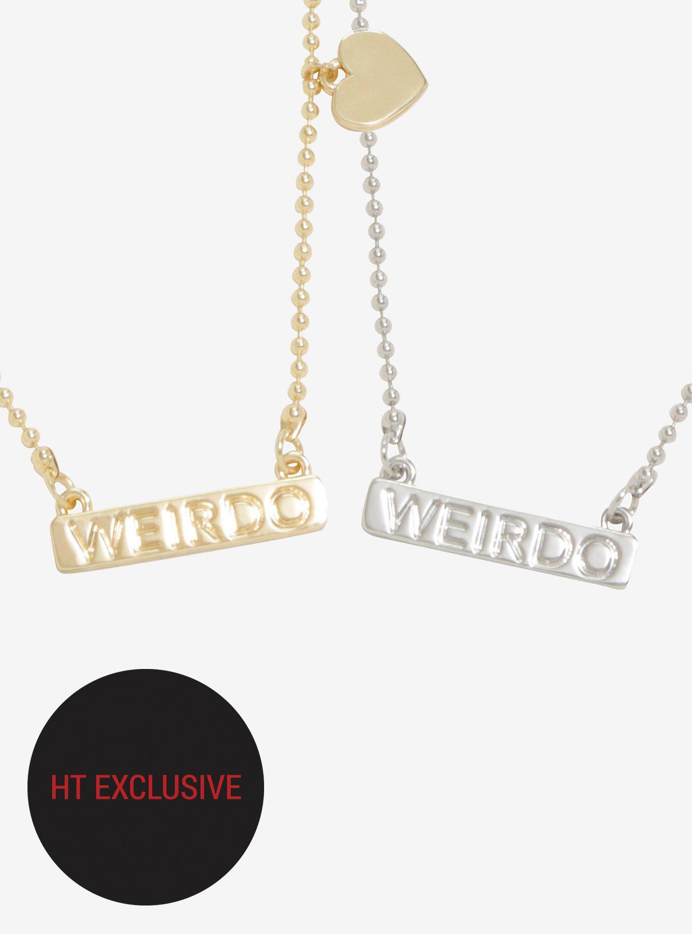 Riverdale Weirdo Best Friend Necklace Set Hot Topic Exclusive, , hi-res