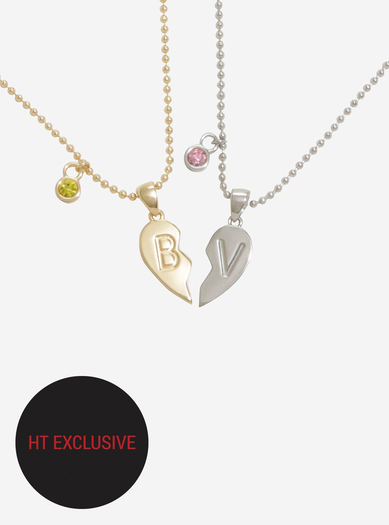 Riverdale Betty & Veronica Best Friend Necklace Set Hot Topic Exclusive, , hi-res