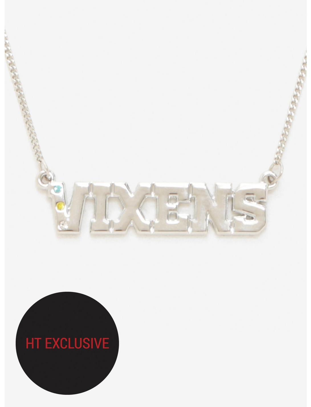 Riverdale Vixens Nameplate Necklace Hot Topic Exclusive, , hi-res