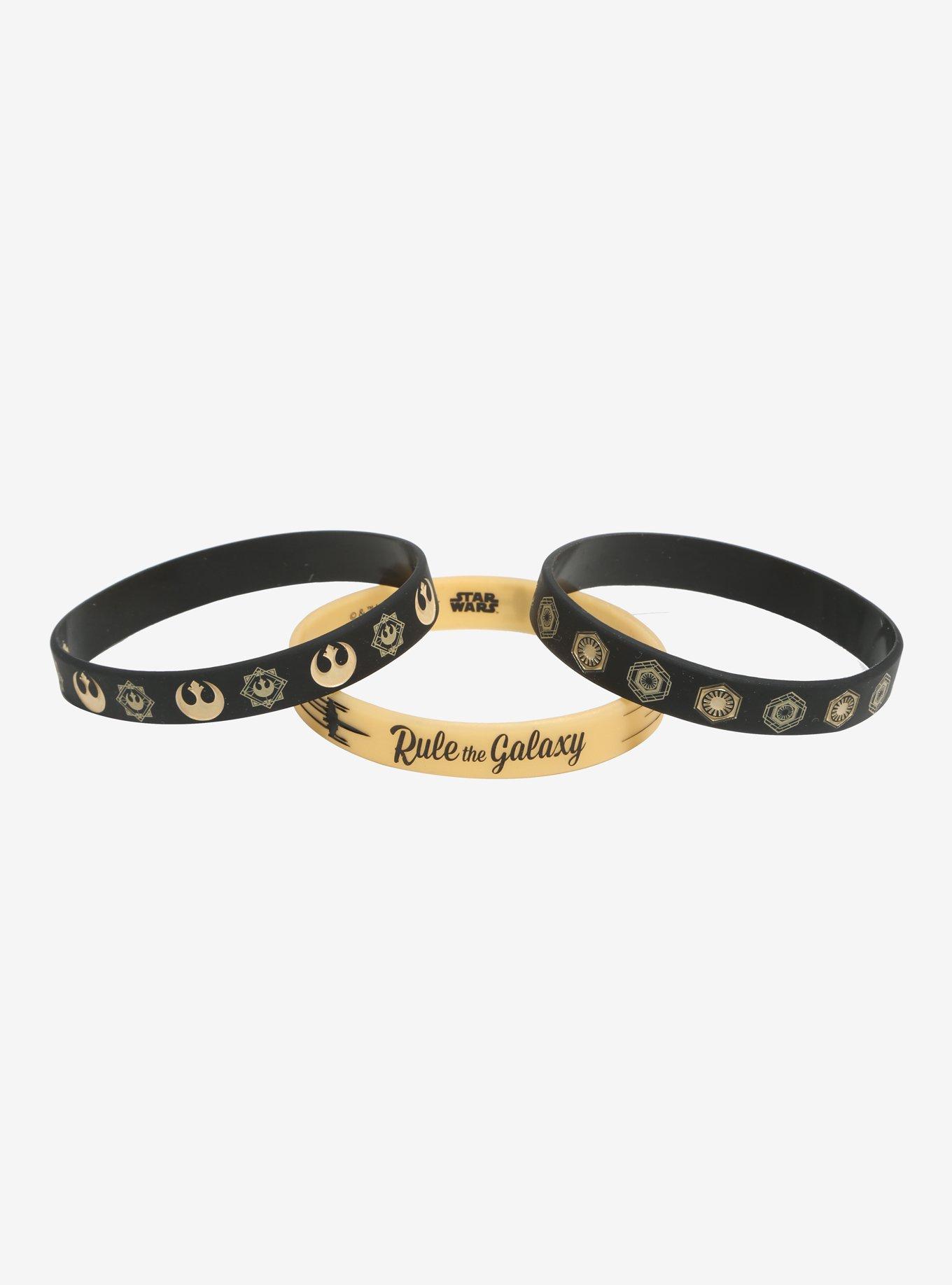 Loungefly Star Wars Rule The Galaxy Rubber Bracelet Set, , hi-res