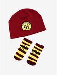 Harry Potter Hogwarts 9 3/4 Infant Hat & Sock Set - BoxLunch Exclusive, , hi-res