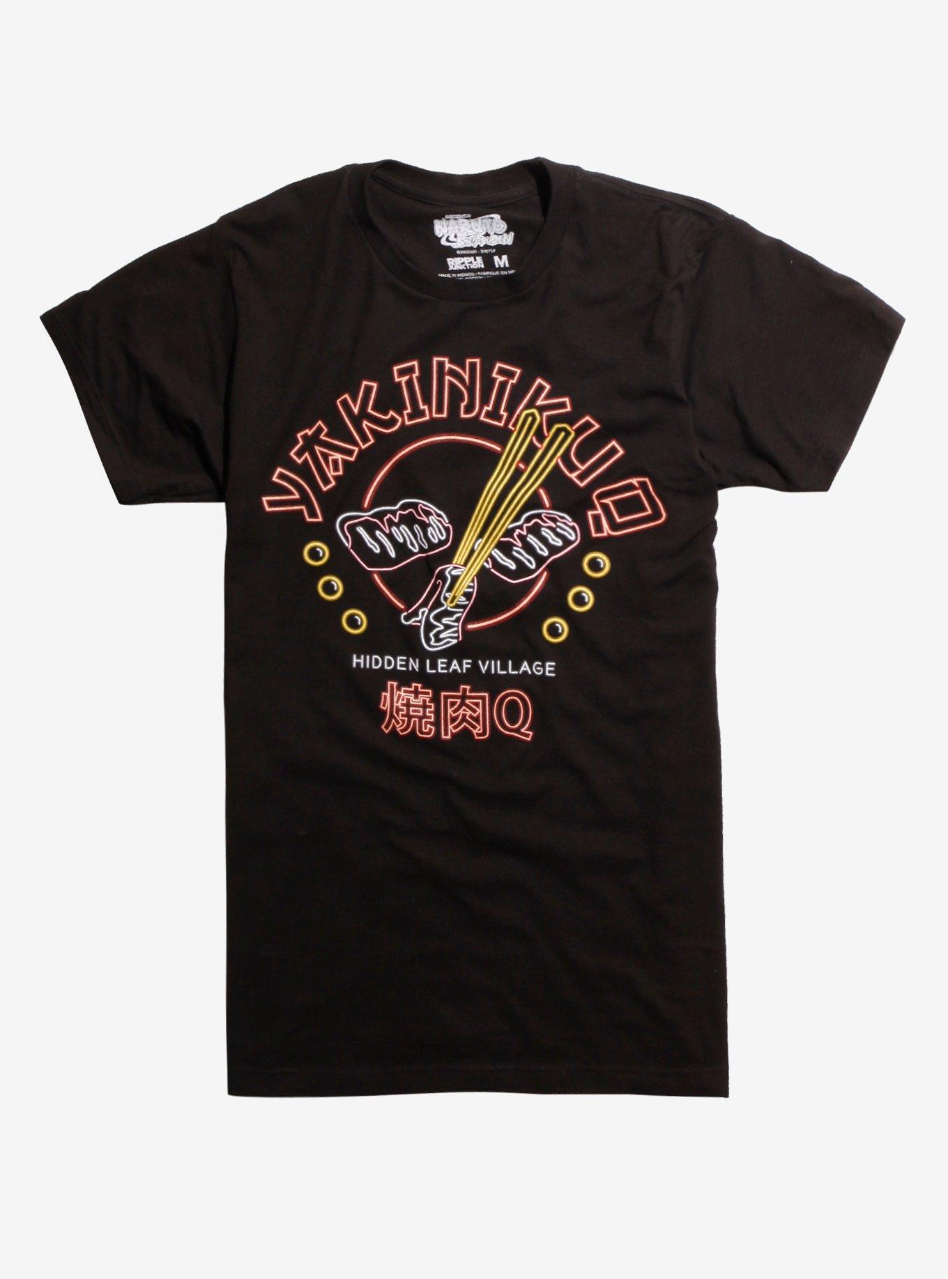 Naruto Shippuden Yakiniku Q T-Shirt, BLACK, hi-res
