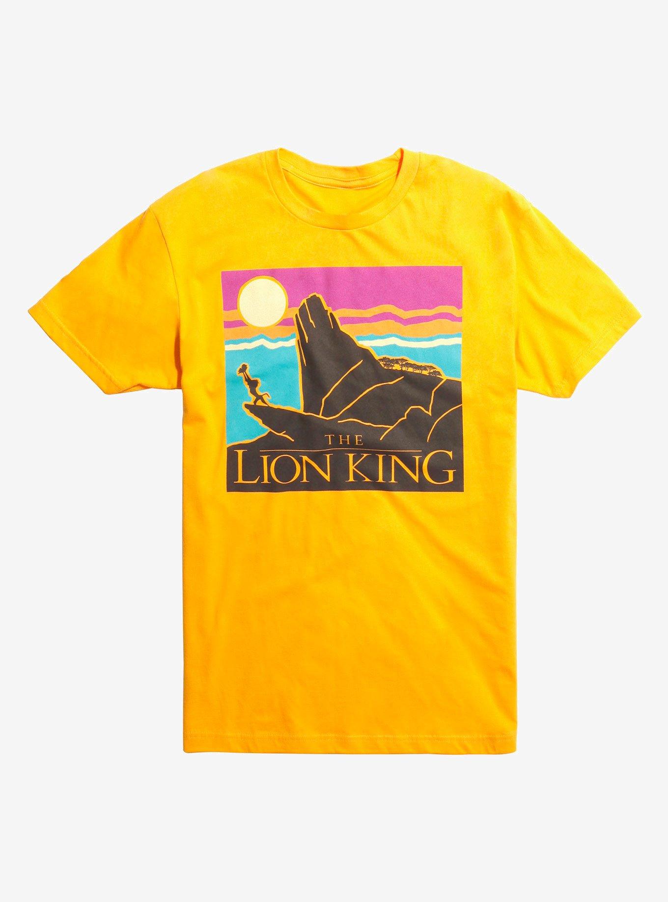 Disney The Lion King Rafiki & Simba Pride Rock T-Shirt, YARROW, hi-res