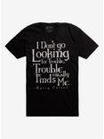 Harry Potter Looking For Trouble T-Shirt, BLACK, hi-res