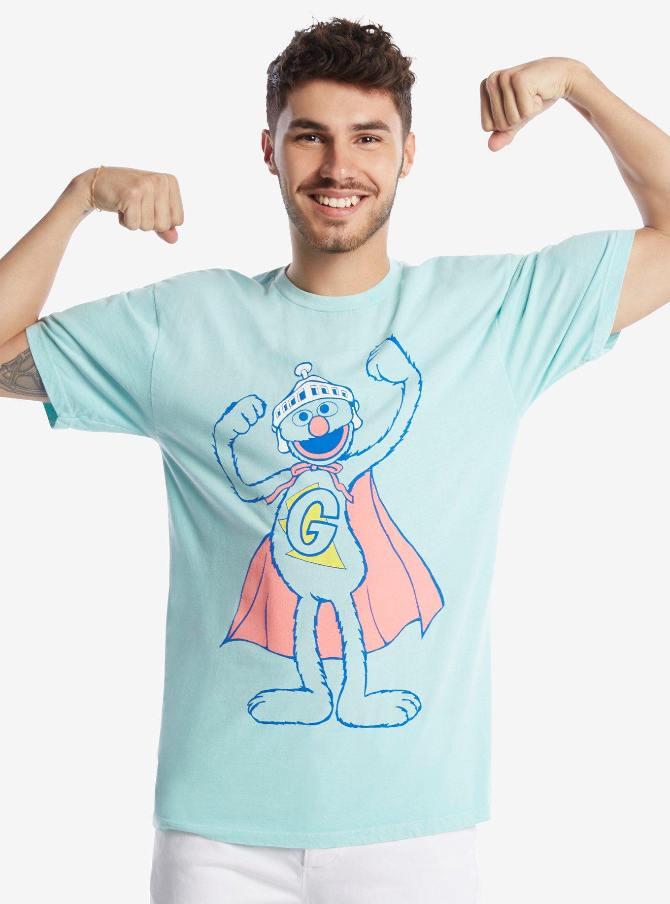Sesame Street Grover Tee, BLUE, hi-res