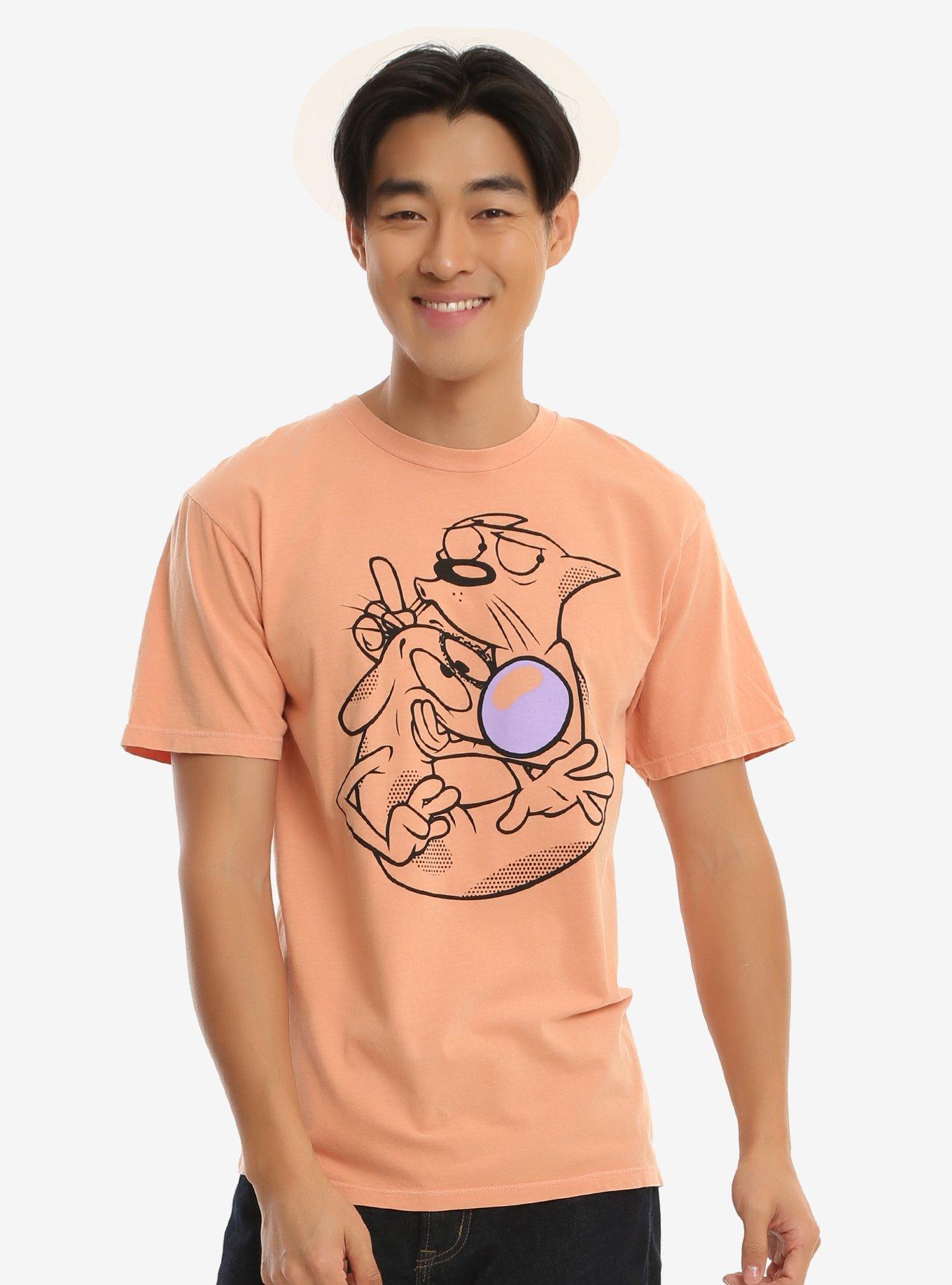 CatDog T-Shirt - BoxLunch Exclusive, ORANGE, hi-res