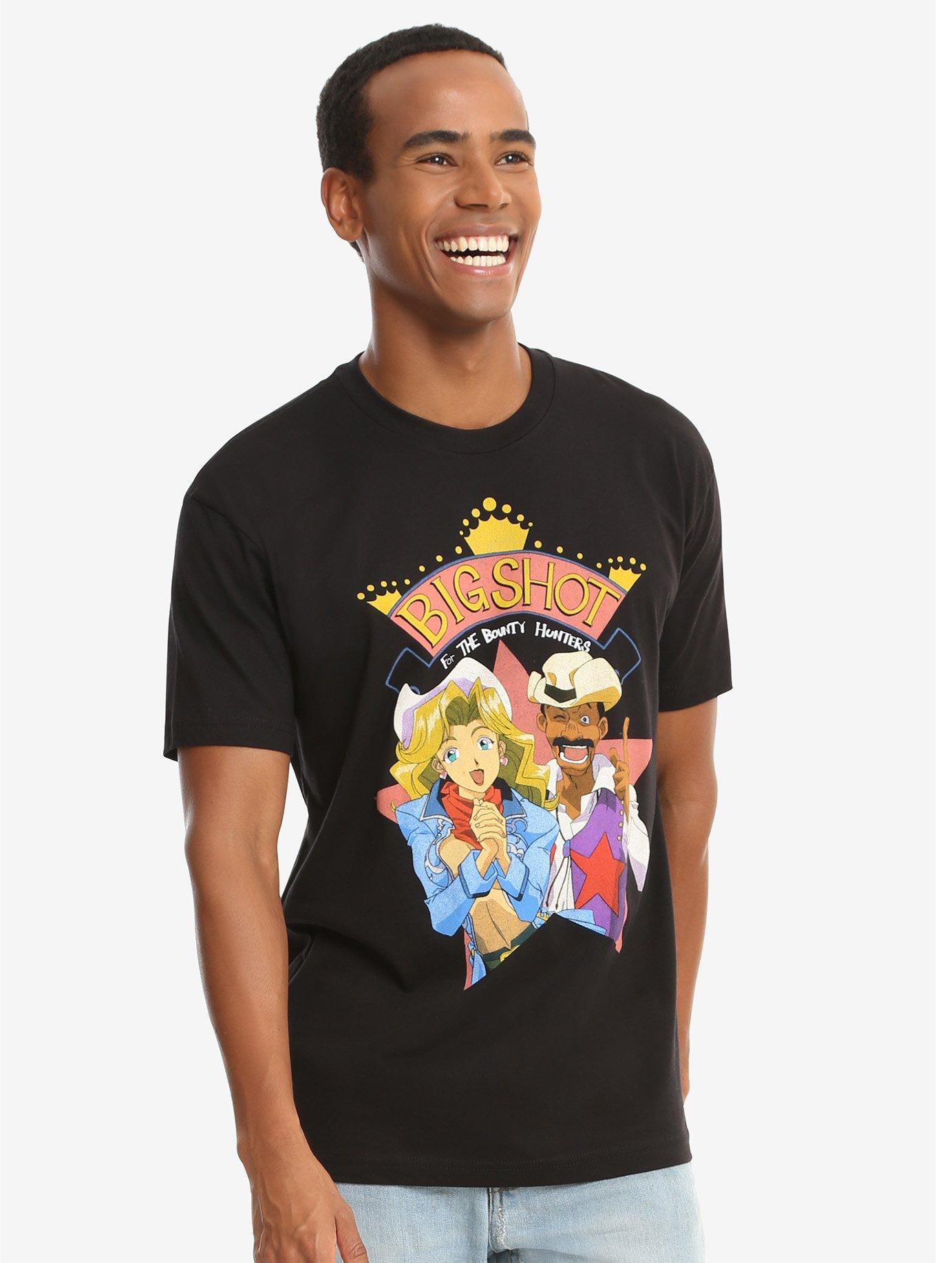 Cowboy Bebop Big Shot T-Shirt, BLACK, hi-res