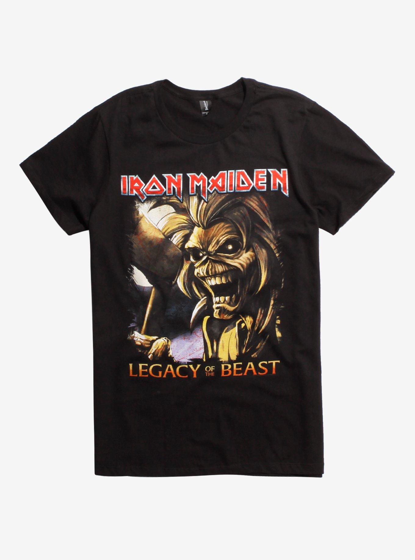 Iron Maiden Legacy Of The Beast T-Shirt, BLACK, hi-res