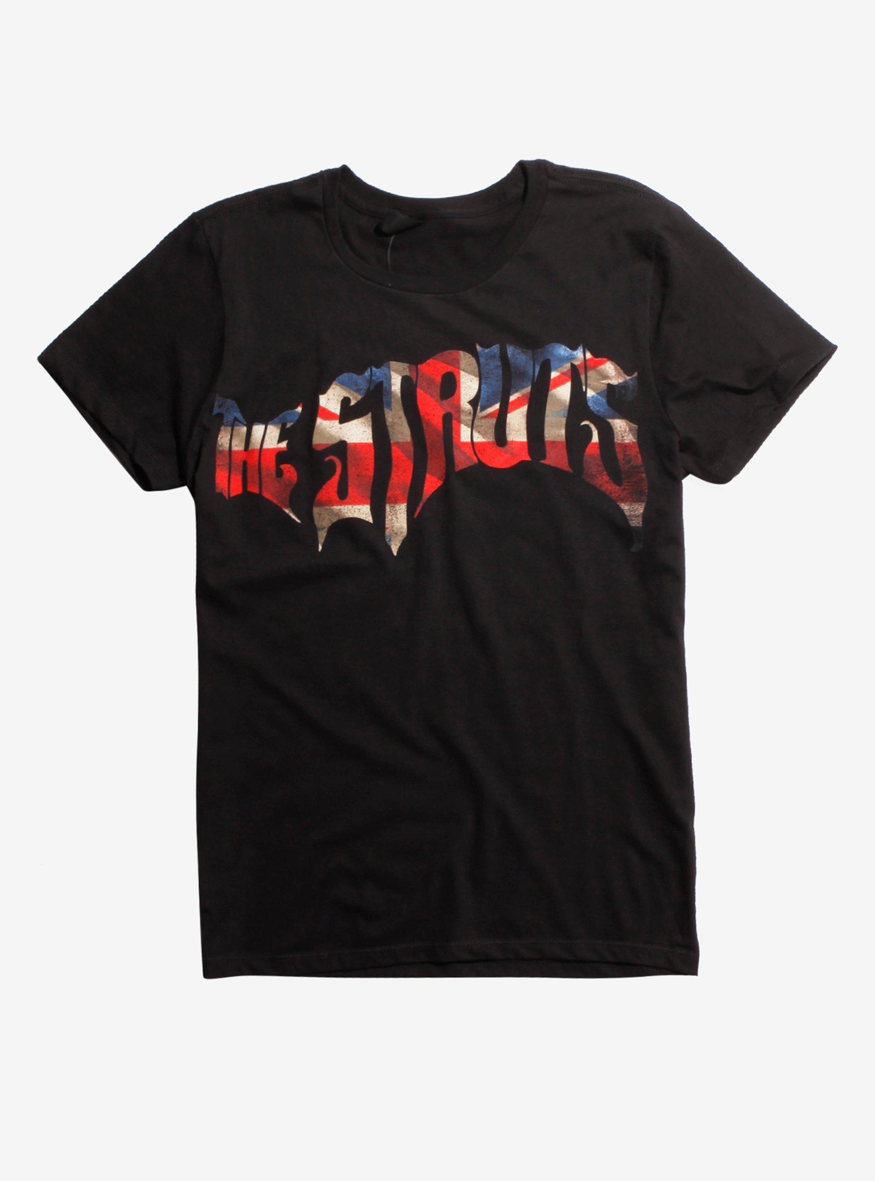 The Struts Union Jack Logo T-Shirt, WHITE, hi-res