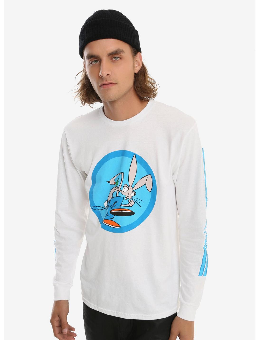 Blink-182 Bunny Long-Sleeve T-Shirt, WHITE, hi-res