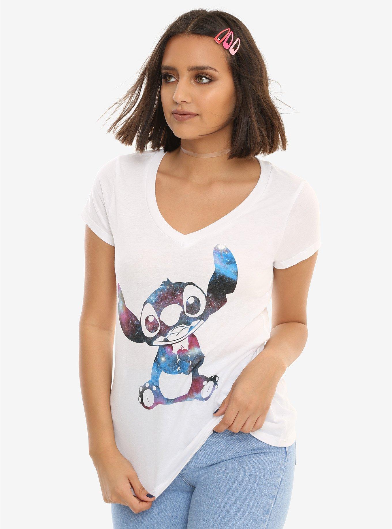 Disney Lilo & Stitch Galaxy Girls T-Shirt, WHITE, hi-res