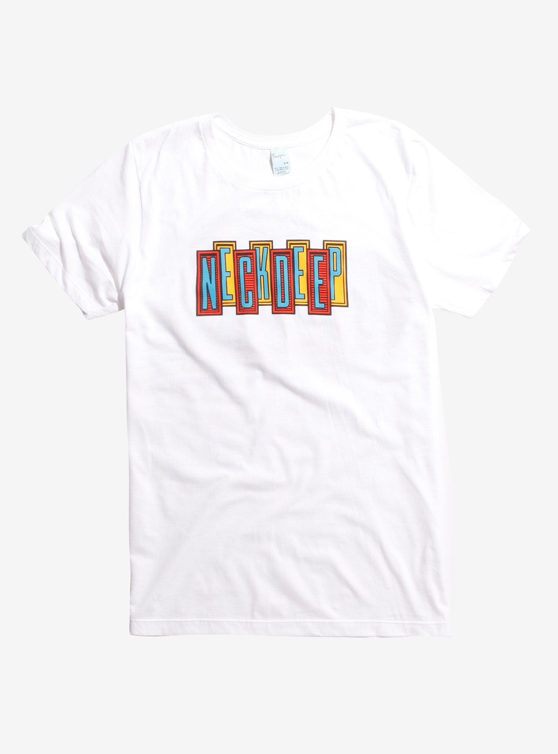 Neck Deep Grand Delusion T-Shirt, WHITE, hi-res