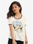 Disney Up Wilderness Explorer Girls Ringer T-Shirt, WHITE, hi-res