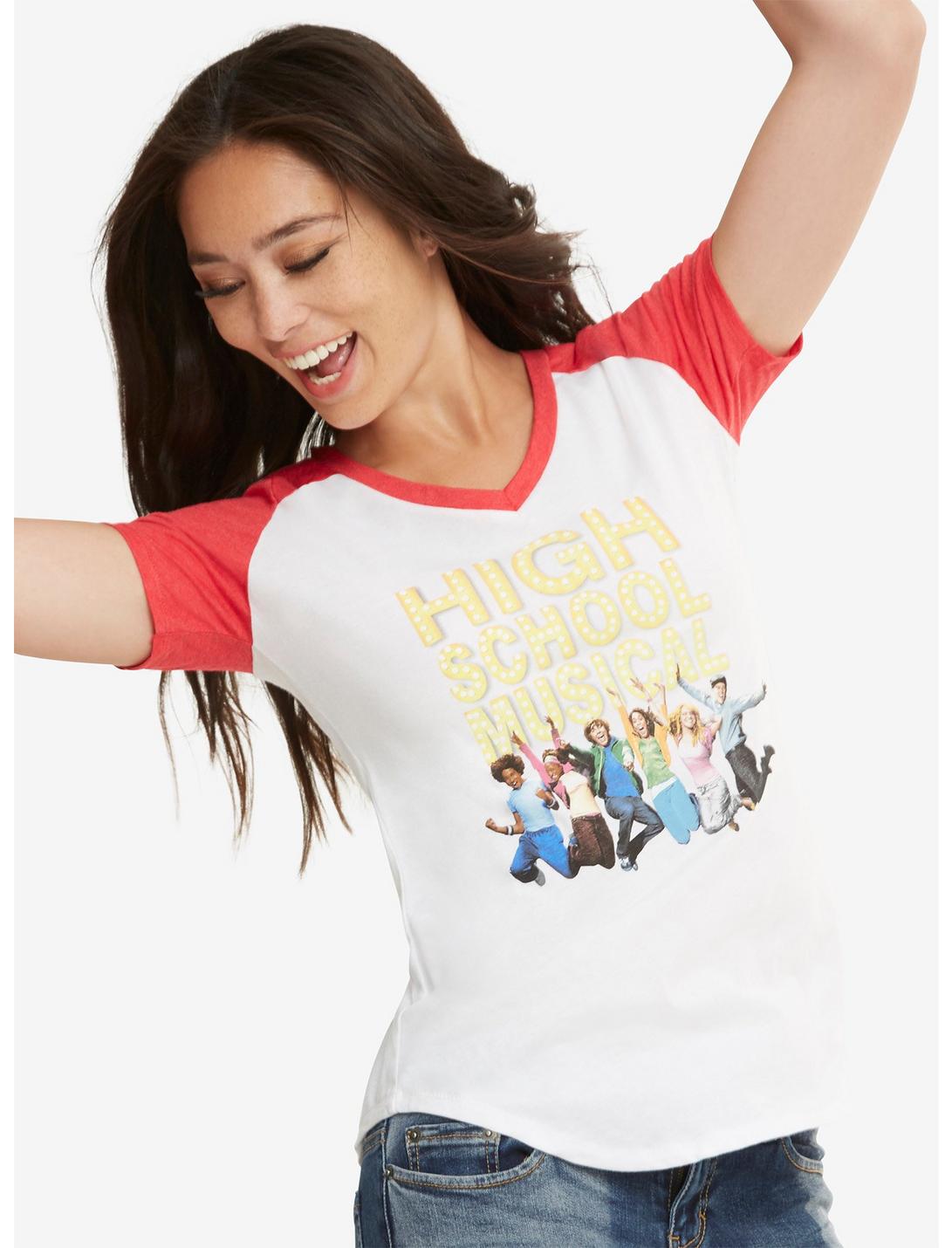 Disney Channel Originals High School Musical Short-Sleeved Raglan, WHITE, hi-res