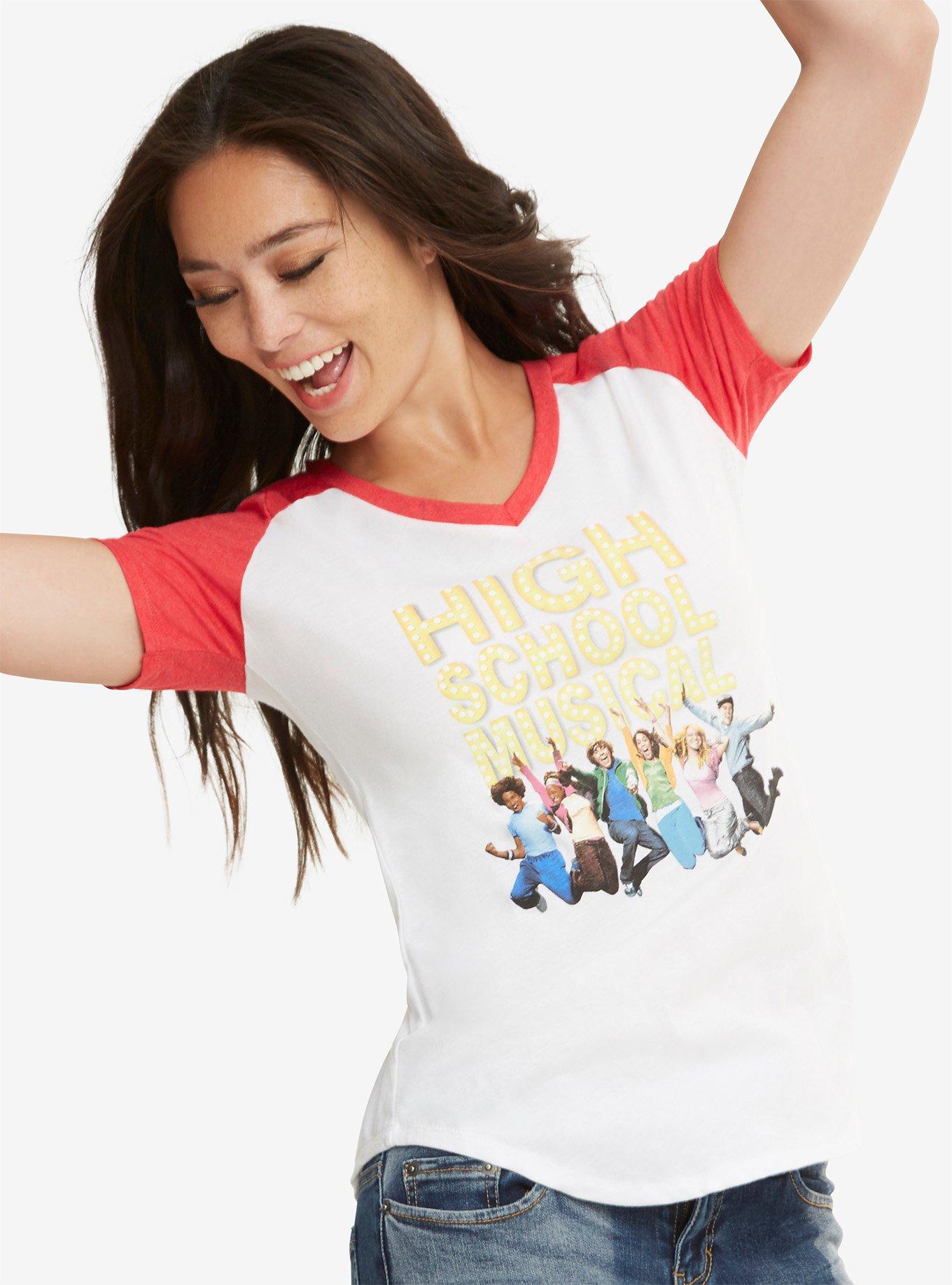 Disney Channel Originals High School Musical Short-Sleeved Raglan, WHITE, hi-res