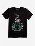 Harry Potter Slytherin S Logo T-Shirt, BLACK, hi-res