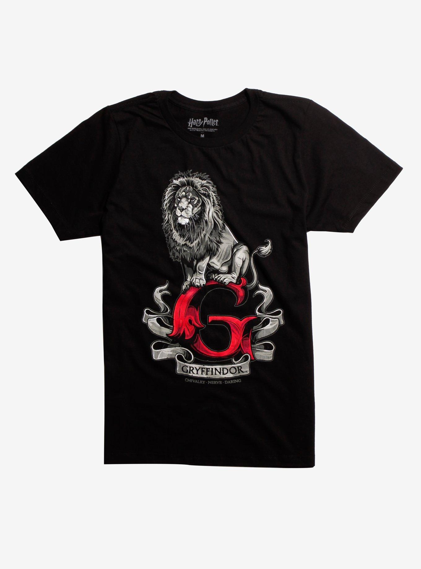 Harry Potter Gryffindor G Logo T-Shirt, BLACK, hi-res
