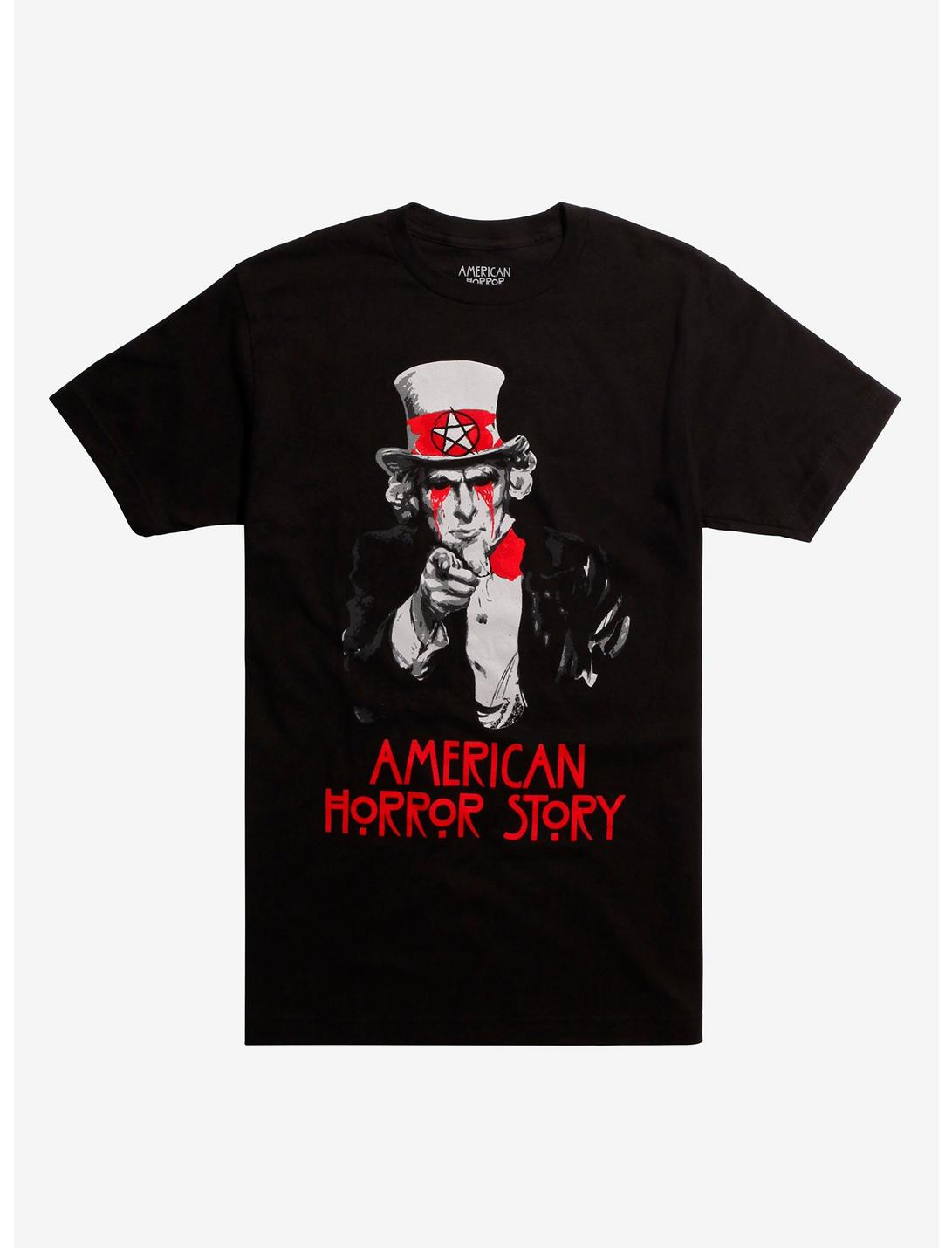 American Horror Story: Cult Uncle Sam T-Shirt, BLACK, hi-res