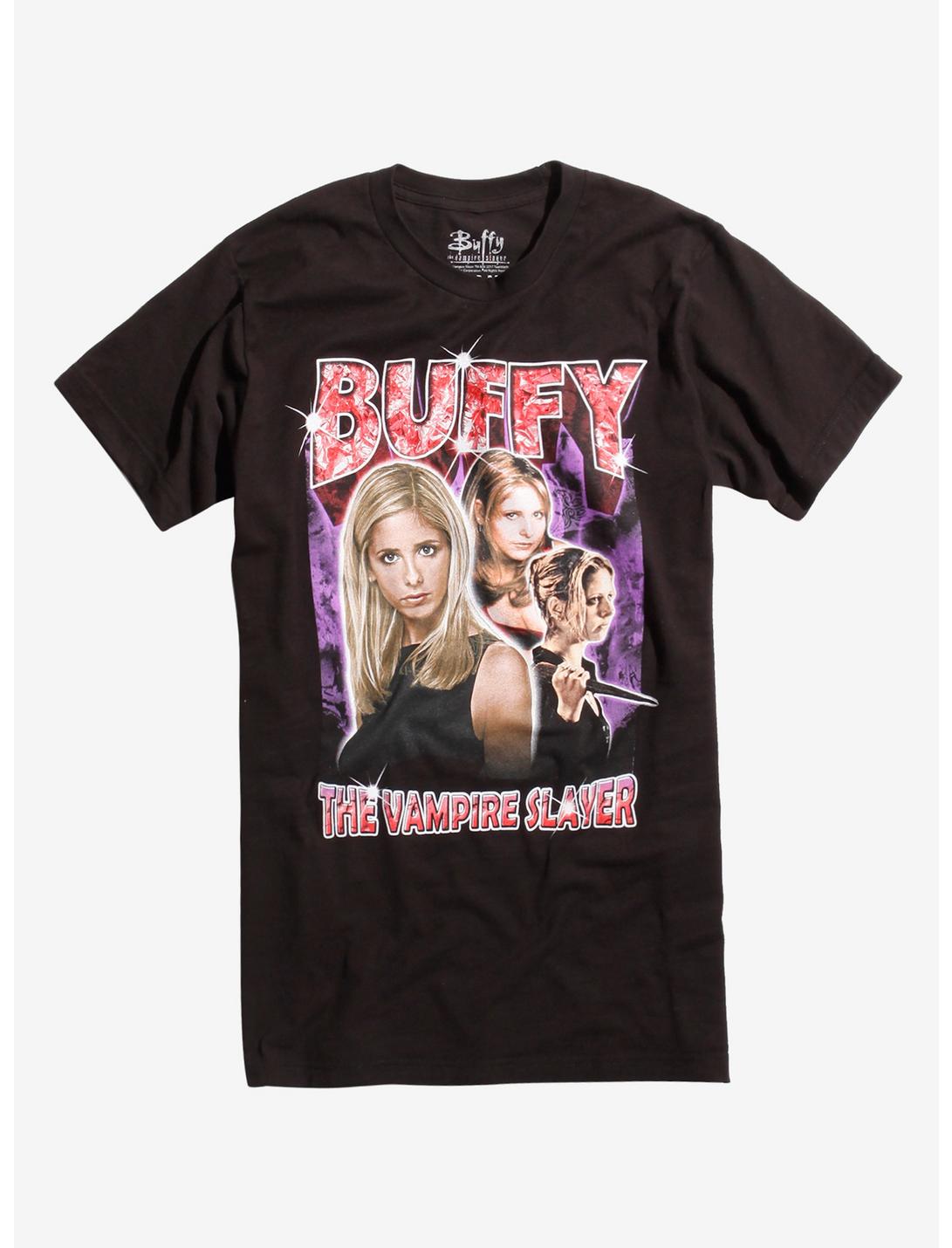 Buffy The Vampire Slayer Bling T-Shirt, BLACK, hi-res