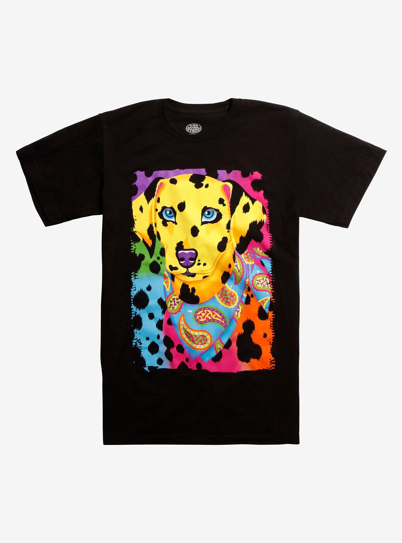 Lisa Frank Dalmatian Bandana T-Shirt, BLACK, hi-res