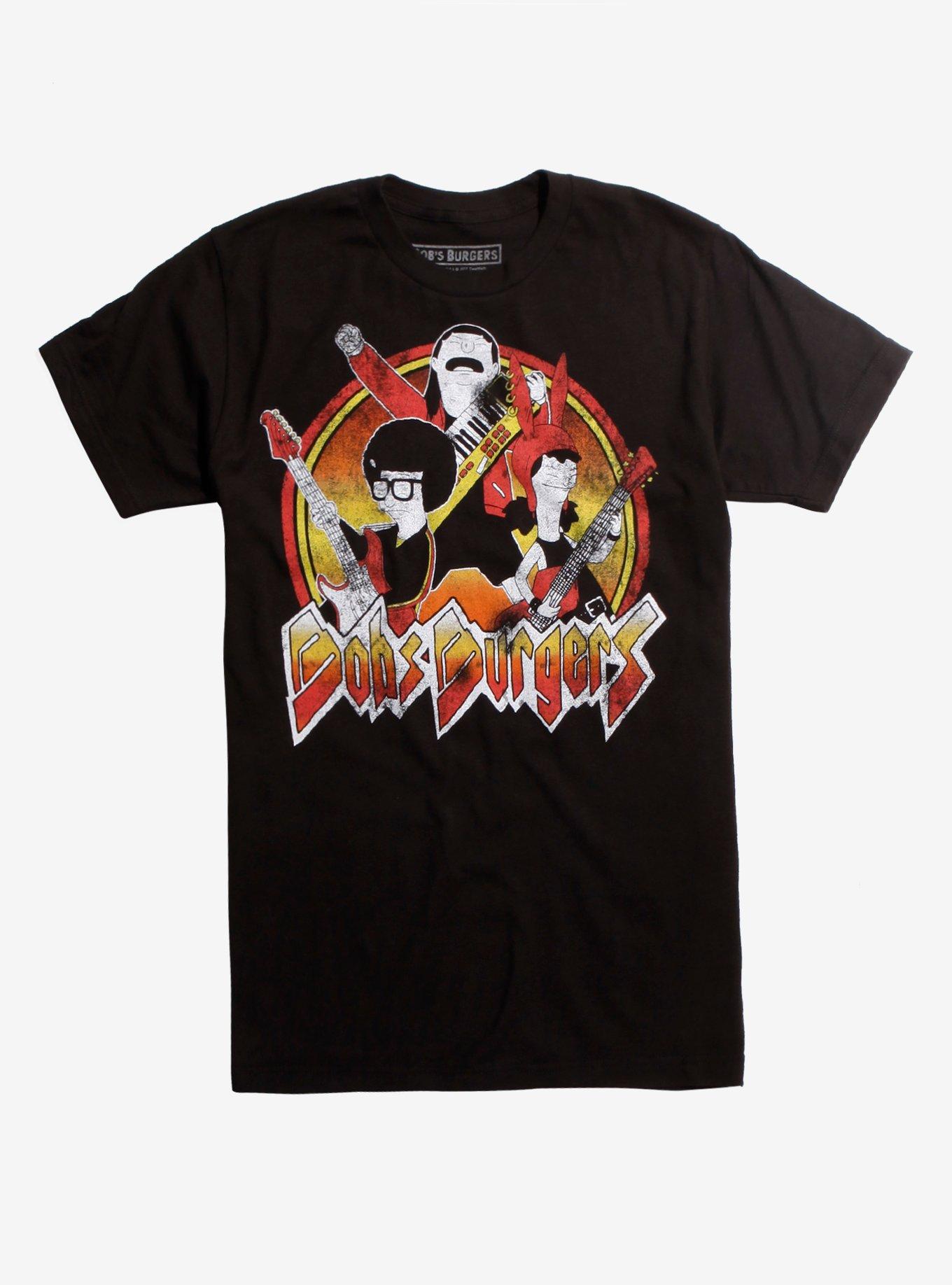 Bob's Burgers Metal T-Shirt, BLACK, hi-res