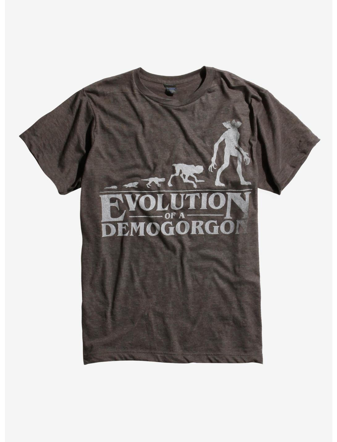 Stranger Things Demogorgon Evolution T-Shirt, BLACK, hi-res