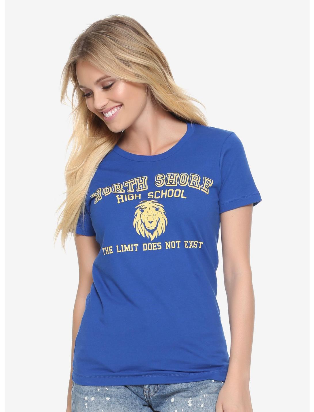 Mean Girls North Shore Mathletes Womens Tee - BoxLunch Exclusive, BLUE, hi-res