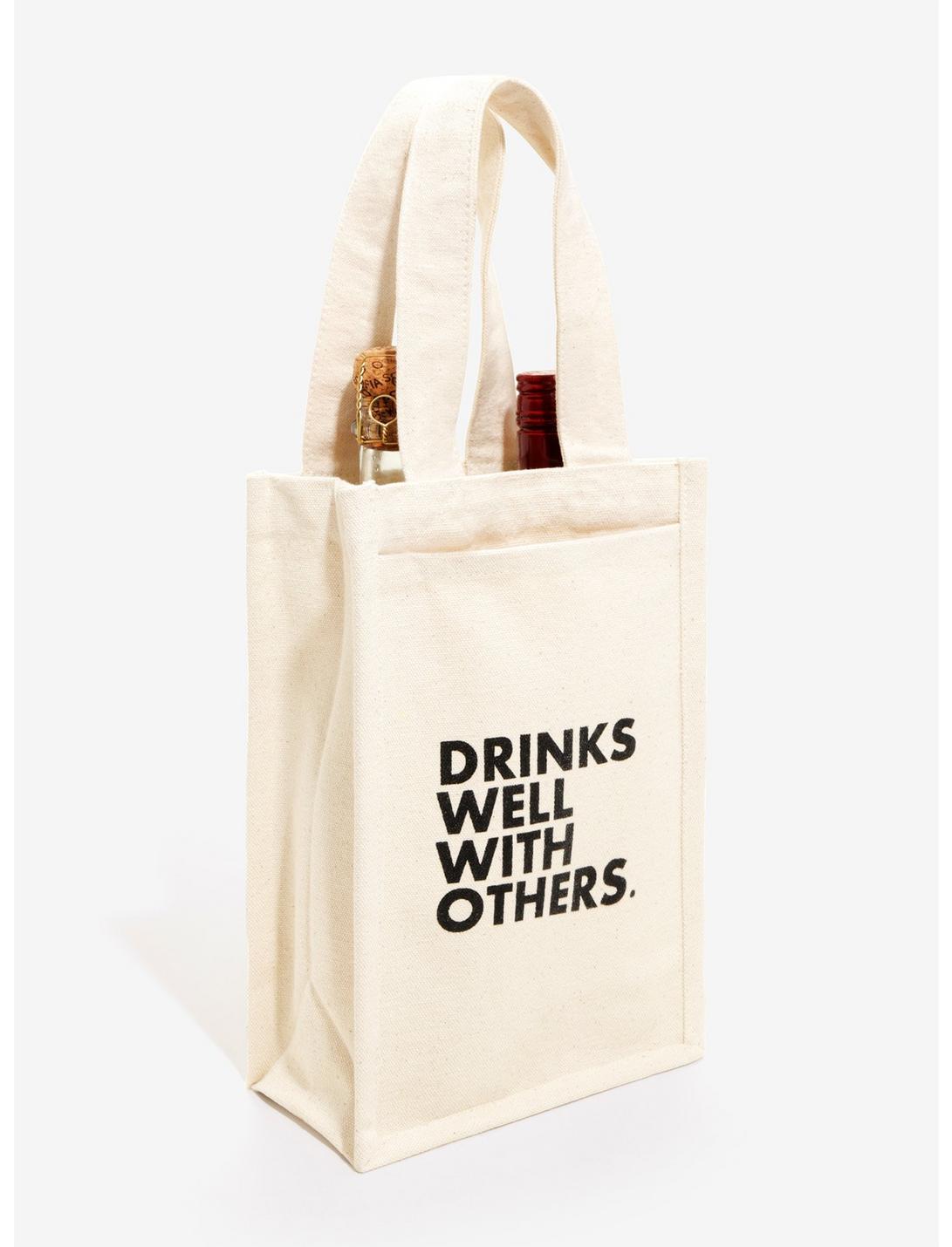 Drinks Well With Others Wine Bag, , hi-res