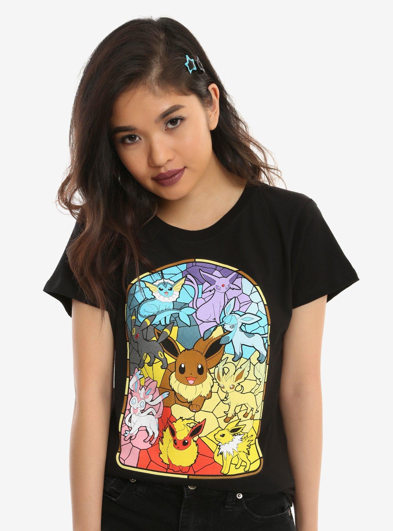 Pokemon Eevee Evolution Tarot Card T-Shirt