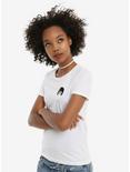 Bob's Burger Tina Smart Strong Sensual Woman Embroidered T-Shirt, WHITE, hi-res