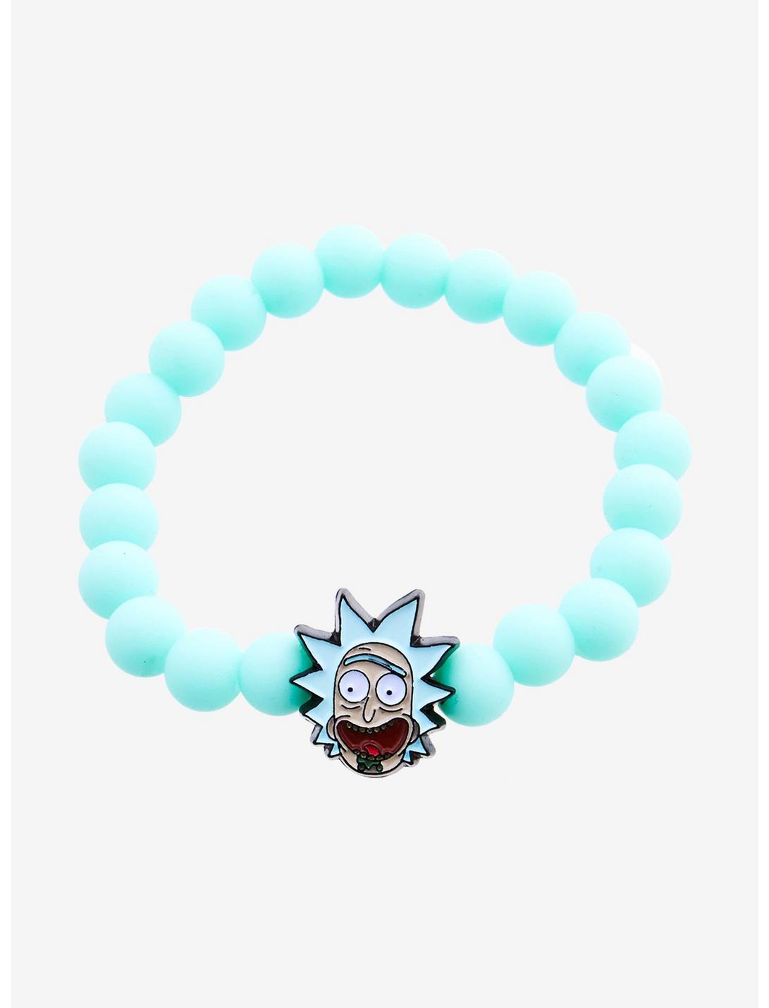 Rick And Morty Rick Beaded Bracelet - BoxLunch Exclusive, , hi-res