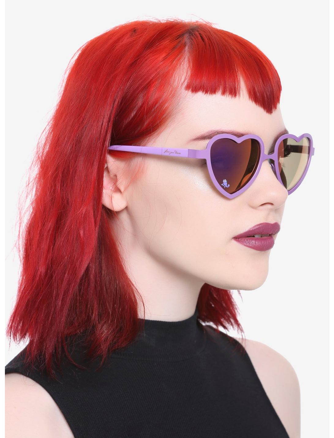 Disney Tangled Purple Heart Sunglasses, , hi-res