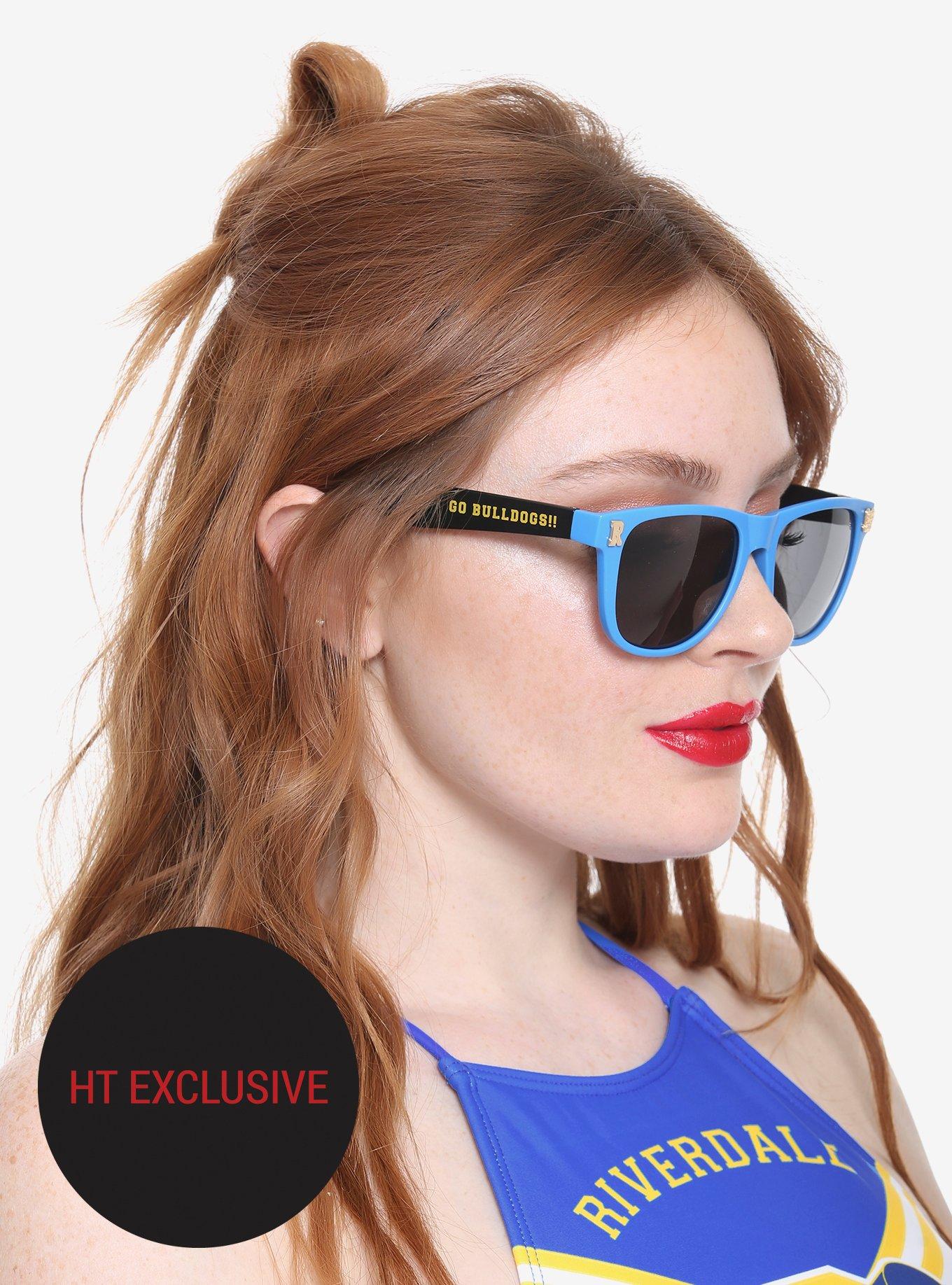 Riverdale Go Bulldogs! Retro Sunglasses Hot Topic Exclusive, , hi-res